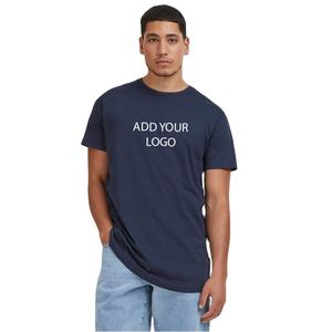 เสื้อยืดคอกลมแขนสั้นสำหรับผู้ชายแห้งเร็วและระบายอากาศได้ยาวสำหรับฤดูร้อนออกแบบโลโก้ได้ตามต้องการ - Product Image 1