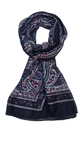 Bufandas cuadradas personalizadas tela de seda ligera accesorios de moda de primera calidad perfectos para venta al por mayor - Product Image 4