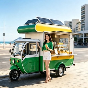 Chariot professionnel en acier inoxydable pour empanadas avec friteuse, plaque chauffante et distributeur de salsa pour la vente ambulante de cuisine latine - Product Image 1