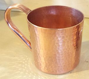 Custom Hammered Copper Mule <b>Mug</b> Packaging <b>Box</b> With Premium Finish For High End Retail Display - Product Image 4