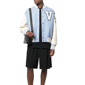 Chaqueta Universitaria Personalizada OEM al por Mayor, Ropa Deportiva de Fábrica, Uniforme para Equipos, Tejido Transpirable y Suave, Atuendo para Universidad, Escuela o Club con OEM ODM - Product Image 4