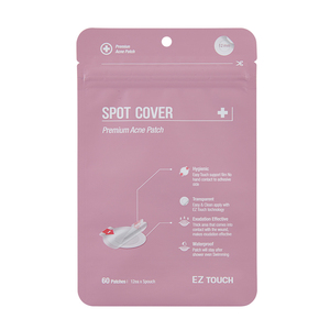ผลิตในเกาหลี แผ่นปิดสิว Acne Care EZ Touch Spot Cover ขนาด 12 มม. แผ่นปิดสิวแบบใส - แผ่นปิดสิวไฮโดรคอลลอยด์ - Product Image 2