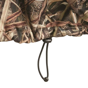 Veste de chasse softshell légère pour homme, unisexe et enfant, coupe-vent, imperméable, respirante, col montant, capuche amovible - Product Image 4