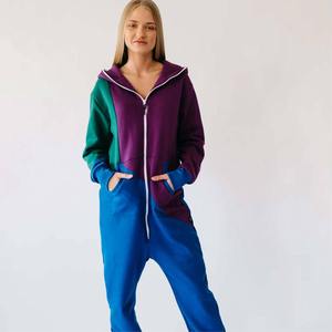 Cute Woman <b>Onesie</b> Cow Cartoon Pajamas Plush Fleece Hooded Winter Sleepwear Cozy Full Body Lounge Jumpsuit Warm Animal Homewear W - Product Image 1