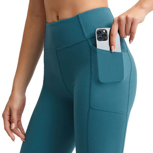 Women's Fitness Yoga Gym 2026 New Design Summer Pants Sports Shorts Polyester/Cotton Quick Dry Workout Waistband Skinny Yoga - Product Image 5