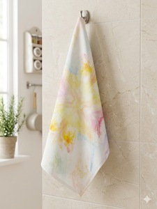Cotton Tea <b>Towel</b> <b>Kitchen</b> Cleaning Printed <b>Towel</b> for Bakery Home Use - Product Image 3