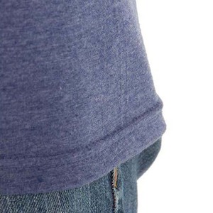 Débardeur en coton bleu uni pour homme, col rond, décontracté, tricoté, sans manches - Product Image 4
