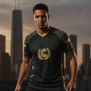Maillot de football sublimé de haute qualité, sur mesure, respirant, séchage rapide, tenue d'entraînement assortie pour club - Product Image 5