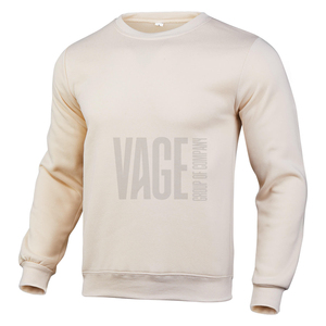 <b>Mens</b> Premium Blank Hoodie Pullover Fleece Sweatshirt <b>Long</b> <b>Sleeve</b> Casual Streetwear Hooded <b>Top</b> Private Label OEM ODM Wholesale - Product Image 2