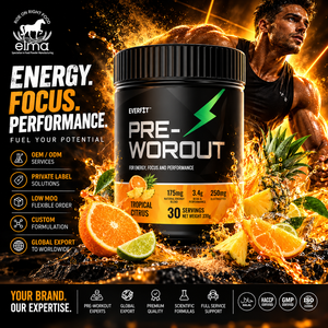 Private Label <b>Vanilla</b> <b>Whey</b> <b>Protein</b> Powder Supplier Malaysia Custom Brand WPC Shake OEM Manufacturing Adult Muscle Growth 20-29g - Product Image 1