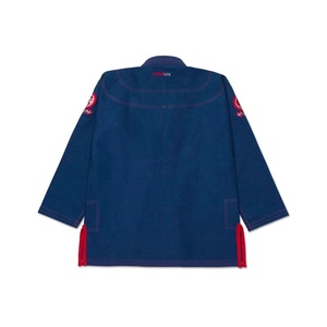 Kimono de Jiu Jitsu Azul Superligero, Transpirable, de Secado Rápido, Bordado, Unisex, para Adultos, Corte Regular, Algodón Resistente - Product Image 2