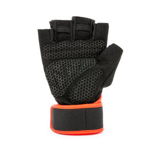 Gants de fitness demi-doigts en maille respirante avec sangle de poignet réglable pour la musculation et la protection des mains, unisexe - Product Image 2