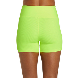 Comfortable Custom <b>Yoga</b> <b>Shorts</b> <b>Women</b> High Waist Gym Fitness Workout <b>Shorts</b> High Quality Made in Pakistan - Product Image 2