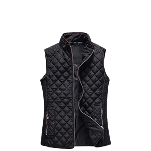 Black Ivory Beige Rose <b>Pink</b> Quilted Puffer Vest Sleeveless Zip Bodywarmer Custom Logo Winter Gilet OEM Factory Premium - Product Image 2