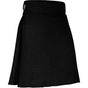Nouveau modèle 2026 : Kilt utilitaire robuste en jean de coton pour homme, avec surpiqûres renforcées et fermeture à boutons-pression ajustable - Product Image 6
