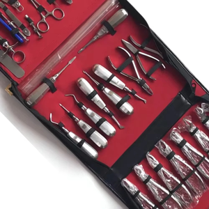 DIVIED INTERNATIONAL Kit de Instrumentos Quirúrgicos Dentales Manuales de Extracción de 61 Piezas, Clase I, Modelo Elevadores y Pinzas - Product Image 3