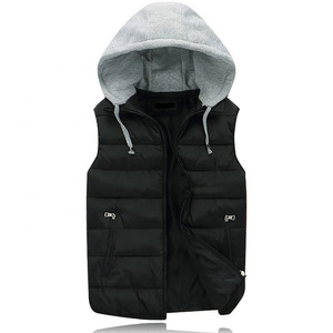 Men Puffer <b>Jacket</b> Hooded Autumn Stand Windproof Breathable Casual Streetwear Outdoor <b>Travel</b> Hiking Fashion Outerwear Front Sale - Product Image 5