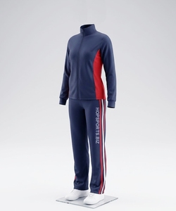 Tenue d'échauffement de cheerleading, survêtement de cheerleading, veste et pantalon de cheerleading personnalisés, vêtements de danse, vêtements d'entraînement, tenue d'échauffement de cheerleading - Product Image 1