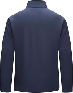 Men_s Lightweight Waterproof Softshell Windbreaker Warm <b>Fleece</b> <b>Lined</b> <b>Jacket</b> for Travel Golf Motorcycle Racing Auto Racing Wear - Product Image 2