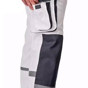 Pantalones de Trabajo de Seguridad Industriales Blancos de Alta Resistencia, Ajuste Cómodo, Calidad Premium, Duraderos, con Múltiples Bolsillos, Precio al por Mayor - Product Image 4