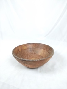Tazón Redondo Desechable de Bambú y Madera de Acacia Sólida Pequeño para Ensaladas y Sopas, Tazón para Smoothies con Forma de Barco - Product Image 1