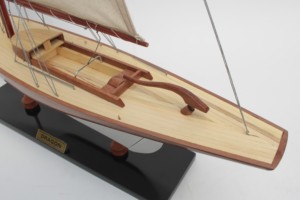 DRAGON CLASSIC YACHT MODEL <b>WHITE</b> PAINTED Wooden Handicrafts Freestanding Feng Shui Home Decoration Christmas - Product Image 6