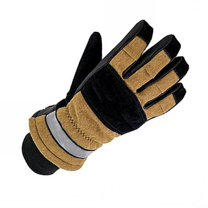 Guantes de cuero de vaca resistentes a cortes de alta calidad, guantes de trabajo con protección contra impactos, guantes de alta resistencia a las vibraciones, guantes de rescate a prueba de golpes - Product Image 5