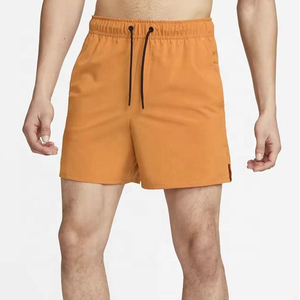 2026 Trending <b>Men's</b> Navy <b>White</b> Solid Quick Dry Eco-Friendly Swim <b>Shorts</b> Elastic Waist Casual Woven Polyester Beach <b>Shorts</b> - Product Image 1