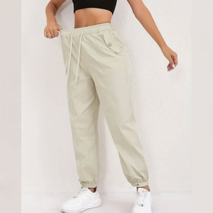 Pantalones Cargo para Mujer de Alta Calidad, Cómodos, Servicio OEM, Precio Bajo, Secado Rápido, Cierre con Cordón - Product Image 3