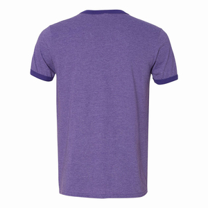 T-shirt uni personnalisé pour homme, tissu doux, manches courtes, usage quotidien, fournisseur OEM, t-shirt léger, t-shirt de sport - Product Image 3