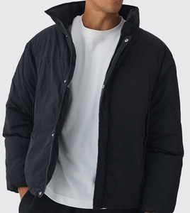 Wholesale <b>Men</b>’s Puffer Jacket For Winter Custom Casual Outdoor Wear For <b>Men's</b> Windproof Zipper Closure Side Pockets <b>Men's</b> Coat - Product Image 1