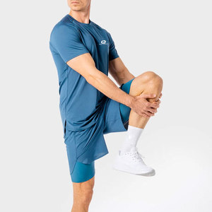 Camiseta Deportiva Casual de Punto Suave para Hombre, 180g, Transpirable, de Secado Rápido, para Entrenamiento y Uso Diario - Product Image 3