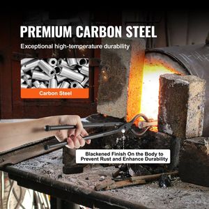 Pinze da Fabbro 18-V in Acciaio al Carbonio Lungo, Pinze per Bulloni, Pinze da Forgiatura in Acciaio A3, Rivetti Irregolari per Forgiatura del Metallo, Macchinari per Forgiatura - Product Image 5