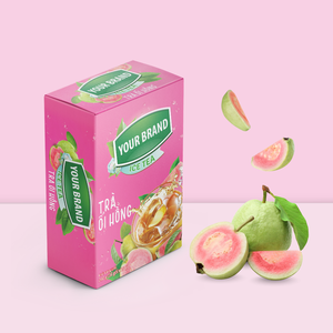 Nouvelle Saison Poudre de Jus Instantané de Goyave Rose, Poudre Instantanée pour Bubble Tea, Emballage en Vrac, Sacs d'Emballage Personnalisés - Product Image 1