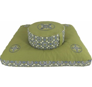 Juego de Cojines de Meditación, Cojín Redondo Zafu con Tapete Zabuton para Yoga, Mindfulness y Relajación, Venta al Por Mayor - Product Image 1