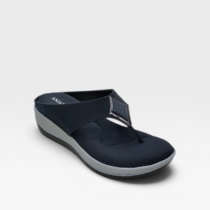 Chaussons confortables pour femmes, élégants, à talon compensé, légers, antidérapants, avec coussinets doux, pour un usage quotidien, intérieur et extérieur - Product Image 1
