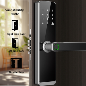 Installation facile Serrure de porte d'appartement intelligente Serrure de porte à empreinte digitale Serrure à mot de passe Convient aux maisons de location - Product Image 5