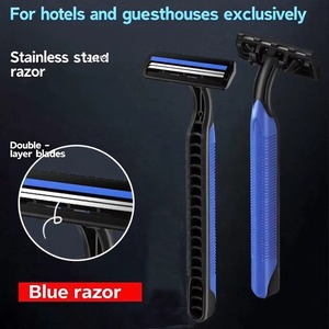 5 10 20 30PCS Disposable Whiskers Shaving Shavers Body <b>Trimmer</b> Stainless 2 Layers Blade Razors <b>for</b> <b>Men</b> Women razors Whiskers - Product Image 5