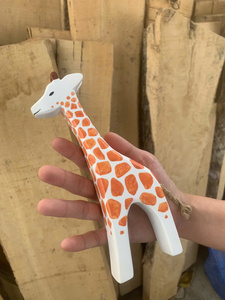 Juguetes de Animales de Granja Hechos a Mano de Madera Natural, Figuras de Animales de Madera para Niños Pequeños, Juego Educativo, Venta al por Mayor, Vietnam - Product Image 2