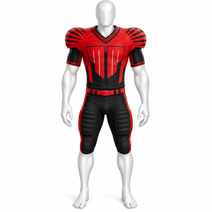 Ensemble de maillot et pantalon de football américain personnalisé, vêtements de sport, sublimation complète, fabricant OEM ODM, marque privée - Product Image 5