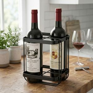 Venta al por mayor de 4 botellas de vino de Diseño Industrial de bricolaje Muebles de almacenamiento doméstico de metal resistente Venta en eBay - Product Image 1