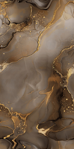 Azulejos de Porcelana para Piso con Aspecto de Mármol Marrón Dorado Brillante de 600x1200mm, Antibacterianos, Diseño Moderno para Baño - Product Image 5