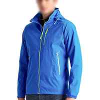 Veste d'hiver imperméable en toile softshell pour homme, col montant, fermeture éclair, respirante, légère, pour l'extérieur, personnalisable