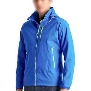 Customized <b>Men's</b> Canvas Softshell Stand Collar Winter <b>Rain</b> <b>Jacket</b> with Zipper Closure Breathable <b>Lightweight</b> Outdoor - Product Image 4