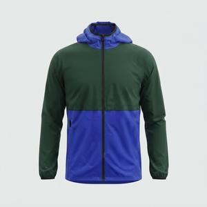 Nueva llegada al por mayor: Chaqueta de invierno impermeable de alta calidad con capucha, cuello alto y cremalleras, diseño y logotipo personalizados, color liso. - Product Image 6