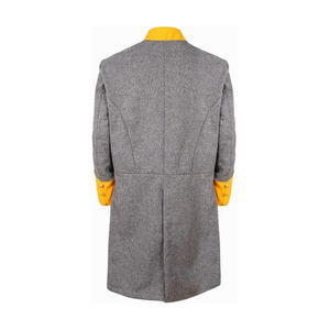 Abrigo estilo Frock negro clásico de reproducción americana, auténtico abrigo estilo Frock de reproducción americana del siglo XIX - Product Image 6