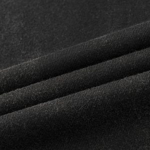 Vêtements amples noirs délavés à l'acide, style moderne classique, coupe oversize, tissu premium, coupe décontractée, tenue tendance, vêtements de sport toutes saisons - Product Image 6