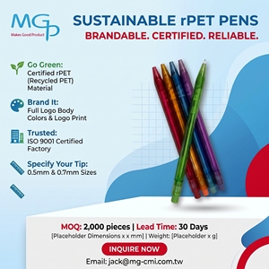 Schools digital printing <b>office</b> <b>supplies</b> recycled pet ballpoint pen - Product Image 1