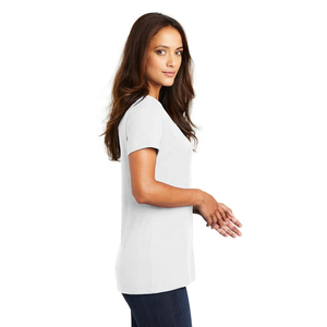 T-shirts pour femmes à col en V, écologiques, coupe ajustée, manches courtes, respirants, séchage rapide, usage décontracté, t-shirts pour femmes à col en V - Product Image 6