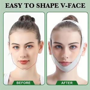 Produits de dropshipping 2026 : Bandeau de lifting facial réglable et réutilisable pour amincissement du visage, Masque de beauté, Agent de dropshipping - Product Image 3